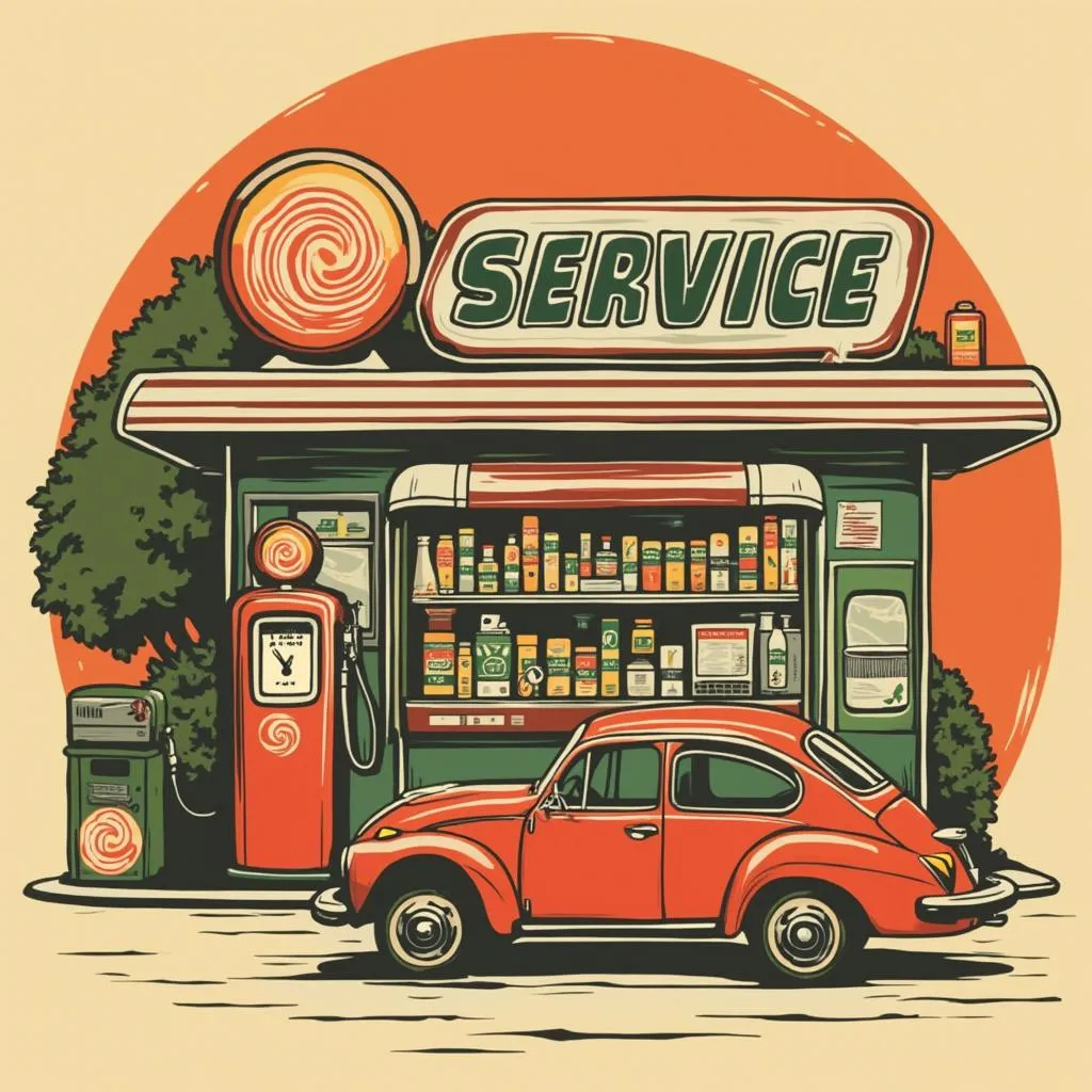 Icono de estación de servicio